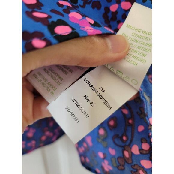 Lilly Pulitzer Preslee Long Sleeve Top 8 - Picture 8 of 12